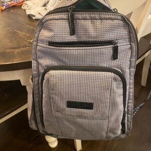 Jujube black and white diaper backpack